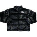 SUPREME シュプリーム ×THE NORTH FACE 20AW Faux Fur Nuptse Jacket Black ヌプシジャケット 黒 Size...