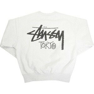 STUSSY ステューシー 25SS STOCK TOKYO CREW ASH HEATHER 東京限定クルーネックスウェット 灰 Size 【M】 【新古品・未使用品】 20815323