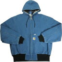 VINTAGE ヴィンテージ Carhartt Active Jacket Feded Carbon Blue アクティブジャケット 青 Size 【M】 【中...
