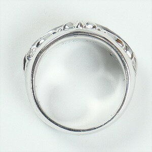 CHROME HEARTS �����ࡦ�ϡ��� FLORAL CROSS RING WHG/BLU SAPH ��� �� Size �ڥե꡼�� �ڿ����ʡ�̤�����ʡ� 20832155