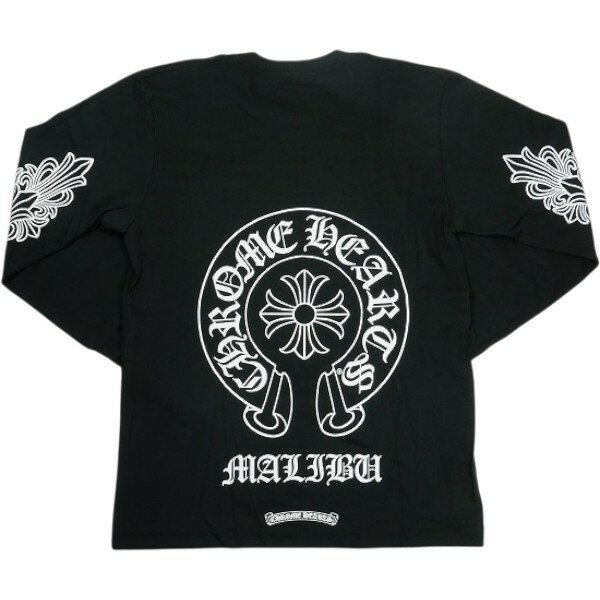 樂天商城 - CHROME HEARTS クロム・ハーツ Horse Shoe L/S Tee MALIBU EXCLUSIVE BLACK マリブ限定 ロンT 黒 Size 【M】 【新古品・未使用品】 30009959