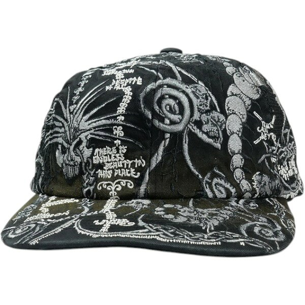 SUPREME シュプリーム 26SS Wombat Embroidered Mesh Back 6-Panel Black キャップ 黒 Size   30011268