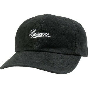 SUPREME シュプリーム 24SS Lightweight Moleskin 6-Panel Black キャップ 黒 Size   20793873