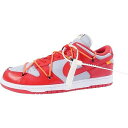 OFF WHITE オフホワイト ×NIKE ナイキ DUNK LOW LTHR / OW CT0856-600 スニーカー 赤 Size 【30.0cm】 【...
