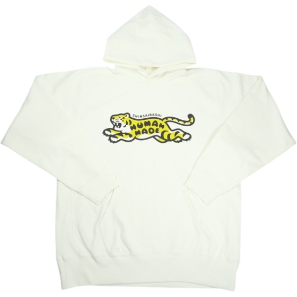 乐天商城 - HUMAN MADE ヒューマンメイド 25AW ANIMAL HOODIE WHITE HM30CS066 心斎橋限定 タイガーパーカー 白 Size 【XXL】 【新古品・未使用品】 20836001