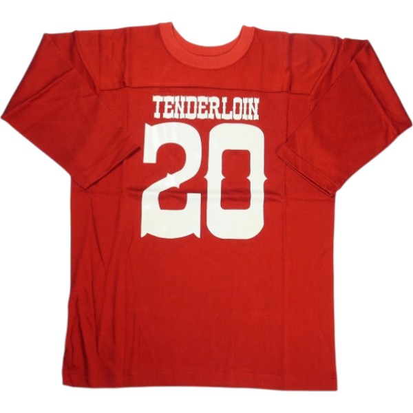 樂天商城 - TENDERLOIN テンダーロイン T-NFL R SHIRTS RED フットボールトップ 赤 Size 【L】 【新古品・未使用品】 20836432