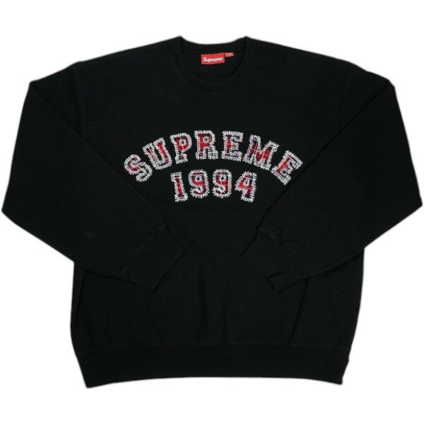 樂天商城 - SUPREME シュプリーム 26SS Plaid Arc Crewneck Black クルーネックスウェット 黒 Size 【XL】 【新古品・未使用品】 20839282