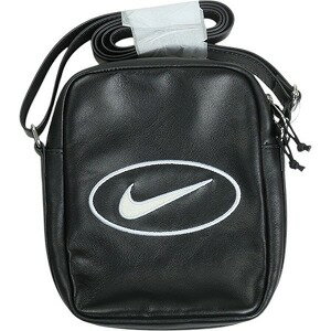SUPREME シュプリーム ×Nike 25SS Leather Shoulder Bag Black ショルダーバッグ 黒 Size 【フリー】 【新古品・未使用品】 20816763