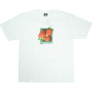STUSSY ステューシー 25SS BERRIES TEE WHITE Tシャツ 白 Size 【S】 【新古品・未使用品】 20820111