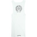 CHROME HEARTS クロム・ハーツ HORSESHOE RIB TANKTOP WHITE タンクトップ 白 Size 【XL】 【新古品・未使用品】 20822833