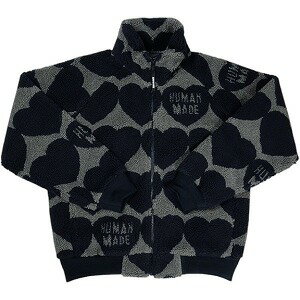 樂天商城 - HUMAN MADE ヒューマンメイド 25AW HEART FLEECE JACKET HM30JK026 NAVY フリースジャケット 紺 Size 【XXL】 【新古品・未使用品】 20832470