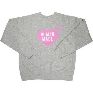 乐天商城 - HUMAN MADE ヒューマンメイド 25AW HEART SWEATSHIRT GRAY HM30CS073 原宿限定クルーネックスウェット 灰 Size 【XXL】 【新古品・未使用品】 20832732