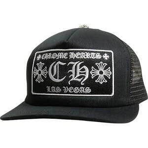 CHROME HEARTS �����ࡦ�ϡ��� LAS VEGAS TRUCKER CAP BLACK �饹�٥��������å��奭��å� �� Size �ڥե꡼�� ��...