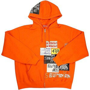 乐天商城 - SUPREME シュプリーム 25FW 176 Zip Up Hooded Sweatshirt Bright Orange ジップパーカー オレンジ Size 【M】 【新古品・未使用品】 20832812