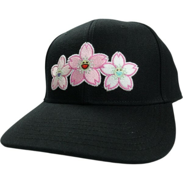 村上隆 ムラカミタカシ Trinity SAKURA Wappen Cap キャップ 黒 Size 【フリー】 【新古品・未使用品】 20836937