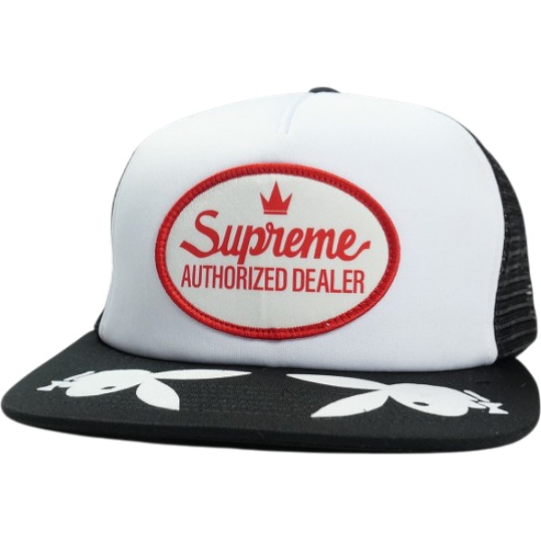 SUPREME シュプリーム ×Playboy 26SS Mesh Back 5-Panel Black メッシュキャップ 黒 Size 【フリー】 【新古品・未使用品】 20838372(4.0)