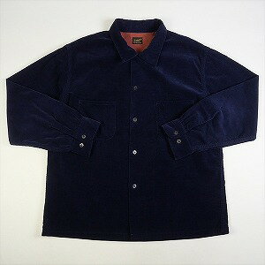 TENDERLOIN テンダーロイン T-CORDUROY SHT N 長袖シャツ 紺 Size 【XL】 【中古品-良い】 20770152