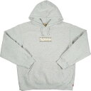 SUPREME シュプリーム ×Burberry 22SS Box Logo Hooded Sweatshirt Heather Grey ボックスロゴパーカー 灰 Size   20785655