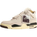 NIKE ナイキ ×A Ma Maniere Women's Air Jordan 4 Retro OG SP Fossil Stone FZ4810-200 スニーカー ベージュ Size 【27.5cm】 【新古品・未使用品】 20806178(4)