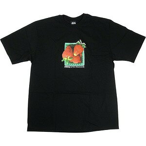 乐天商城 - STUSSY ステューシー 25SS BERRIES TEE BLACK Tシャツ 黒 Size 【L】 【中古品-良い】 20820116