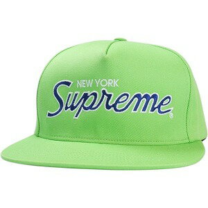 SUPREME シュプリーム 22AW Classic Team 5-Panel Cap Green キャップ 緑 Size 【フリー】 【中古品-ほぼ新品】 20823134