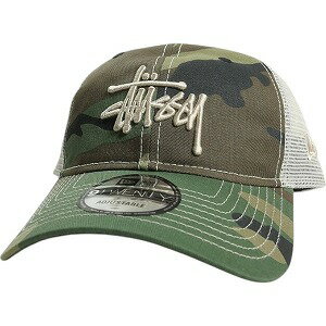 乐天商城 - STUSSY ステューシー ×NEW ERA 9TWENTY BASIC TRUCKER Woodland Camo メッシュキャップ 緑 Size 【フリー】 【新古品・未使用品】 20835454