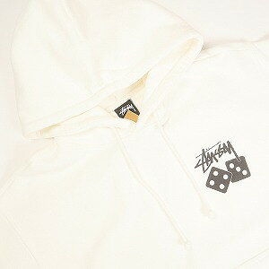 STUSSY ステューシー DICE HOODIE PIGMENT DYED NATURAL パーカー 白 Size 【XL】 【新古品・未使用品】 20835472