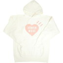 HUMAN MADE ヒューマンメイド 24AW HEART HEAVY WEIGHT HOODIE KOREA STORE WHITE 韓国限定 ハートパーカー 白 Size 【XXL】 【新古品・未使用品】 20811780(4)