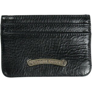 CHROME HEARTS クロム・ハーツ DOUBLE SIDE LEATHER CARD CASE BLK カードケース 黒 Size 【フリー】 【新古品・未使用品】 20824811
