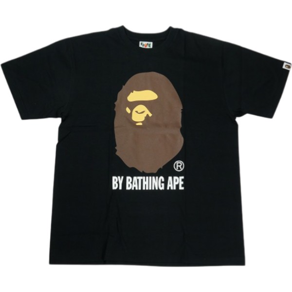 乐天商城 - A BATHING APE ア ベイシング エイプ BY BATHING APE TEE BLACK サル顔 Tシャツ 黒 Size 【L】 【新古品・未使用品】 20837742