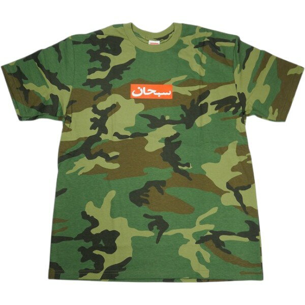 乐天商城 - SUPREME シュプリーム 26SS Arabic Box Tee Woodland Camo アラビックボックスロゴTシャツ 緑 Size 【L】 【新古品・未使用品】 30008547