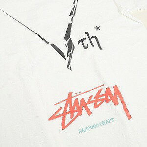 STUSSY ステューシー ×Nexus 7 札幌チャプト5周年スカルプリントTシャツ 白 Size 【M】 【新古品・未使用品】 20804423