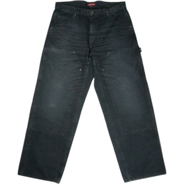 樂天商城 - SUPREME シュプリーム 25SS Worn Double Knee Painter Pant Black ペインターパンツ 黒 Size 【W36】 【中古品-良い】 20836118