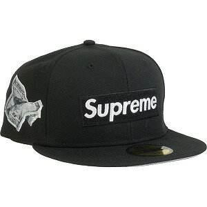 SUPREME シュプリーム 22AW Money Box Logo New Era Black ニューエラキャップ 黒 Size 【7　1/2(L)】 【新古品・未使用品】 20776916