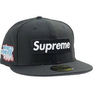 SUPREME シュプリーム 20AW World Famous Box Logo New Era Black キャップ 黒 Size 【7　1/2(L)】 【新古品・未使用品】 20780464