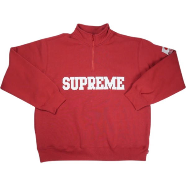 乐天商城 - SUPREME シュプリーム 26SS Shop Flag Half Zip Pullover Tokyo Dark Red ハーフジップスウェット 赤 Size 【XL】 【新古品・未使用品】 20837643