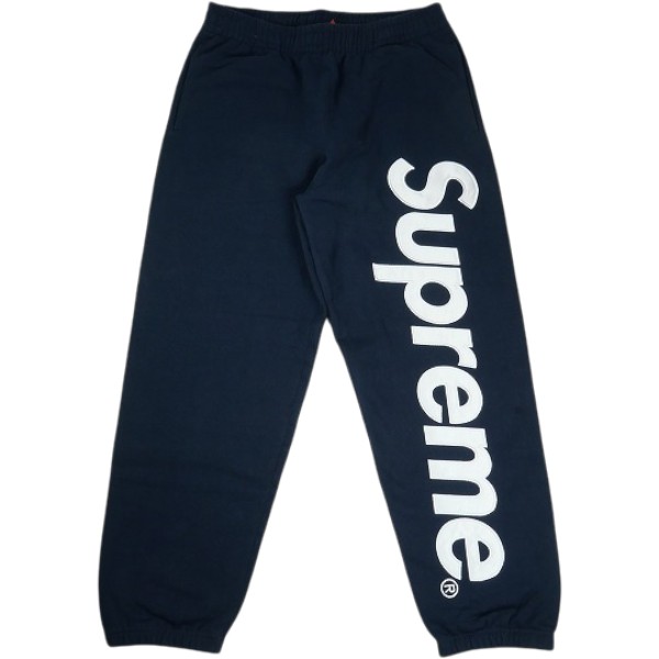 乐天商城 - SUPREME シュプリーム 26SS Satin Applique Sweatpant Navy スウェットパンツ 紺 Size 【S】 【新古品・未使用品】 30008492