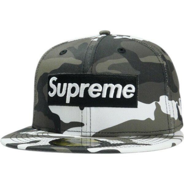 乐天商城 - SUPREME シュプリーム 26SS Shop Box Logo New Era Snow Camo Paris ニューエラキャップ 白黒 Size 【7　1/4(S)】 【新古品・未使用品】 30008518