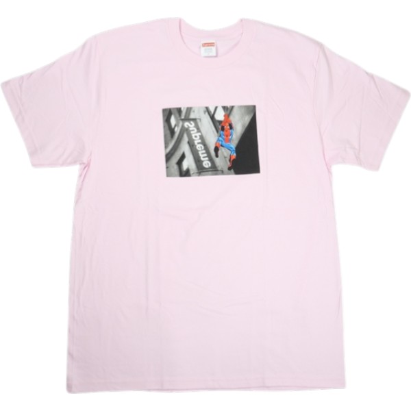 樂天商城 - SUPREME シュプリーム ×Spider-Man 26SS Tee Pink Tシャツ ピンク Size 【XXL】 【新古品・未使用品】 30008560