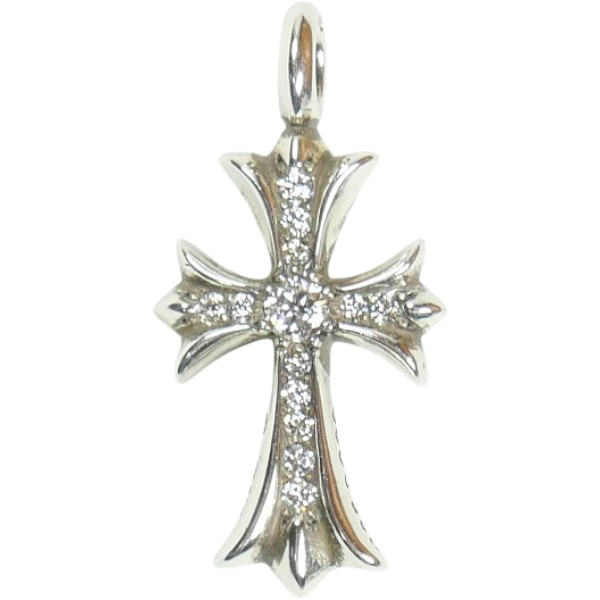 CHROME HEARTS クロム・ハーツ CH CROSS TINY CHARM SILVER/DIAMOND ペンダントトップ 銀 Size 【フリー】 【新古品・未使用品】 30008702