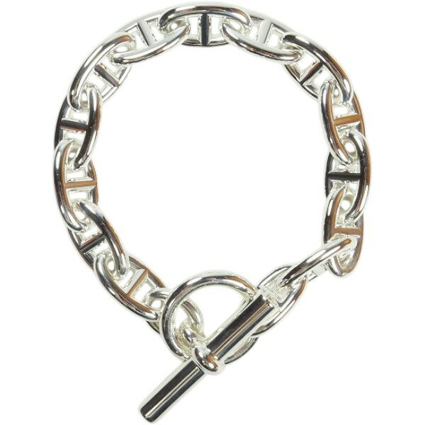 乐天商城 - HERMES エルメス Chaine d'Ancre GM SILVER シェーヌダンクル ブレスレット 14コマ 銀 Size 【14】 【新古品・未使用品】 30008770