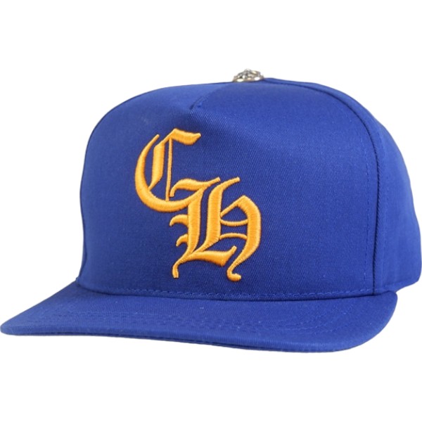 乐天商城 - CHROME HEARTS クロム・ハーツ HAT 5 PNL CAP BSBL BLUE/ORANGE ベースボールキャップ 青 Size 【フリー】 【新古品・未使用品】 30008809