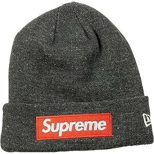 SUPREME シュプリーム 21AW New Era Box Logo Beanie Charcoal ビーニー チャコール Size   20785931