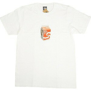 STUSSY ステューシー 24AW MILK TEE WHITE Tシャツ 白 Size 【L】 【新古品・未使用品】 20802127