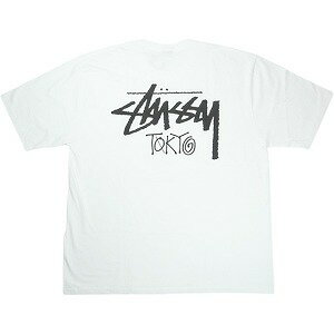 STUSSY ステューシー 25SS STOCK TOKYO TEE WHITE 東京限定Tシャツ 白 Size 【XL】 【中古品-ほぼ新品..