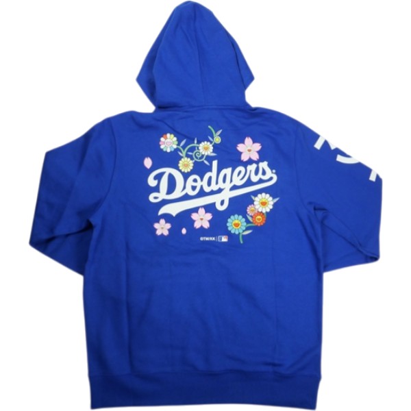 村上隆 ムラカミタカシ × Los Angeles Dodgeers World Series 2025 Champs Hoodie Blue パーカー 青 Size 【XL】 【新古品 未使用品】 20831090