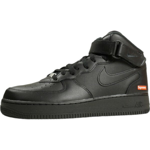 乐天商城 - SUPREME シュプリーム ×NIKE ナイキ AIR FORCE 1 MID FZ8784-001 スニーカー 黒 Size 【28.5cm】 【新古品・未使用品】 20839340