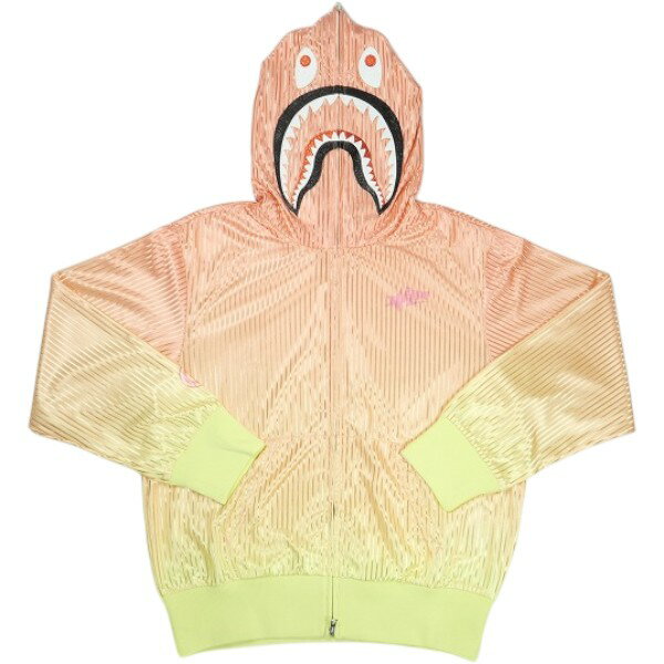 乐天商城 - A BATHING APE ア ベイシング エイプ 26SS DIP DYE SHARK FULL ZIP HOODIE ORANGE レディースシャークパーカー オレンジ Size 【レディースS】 【新古品・未使用品】 30007846