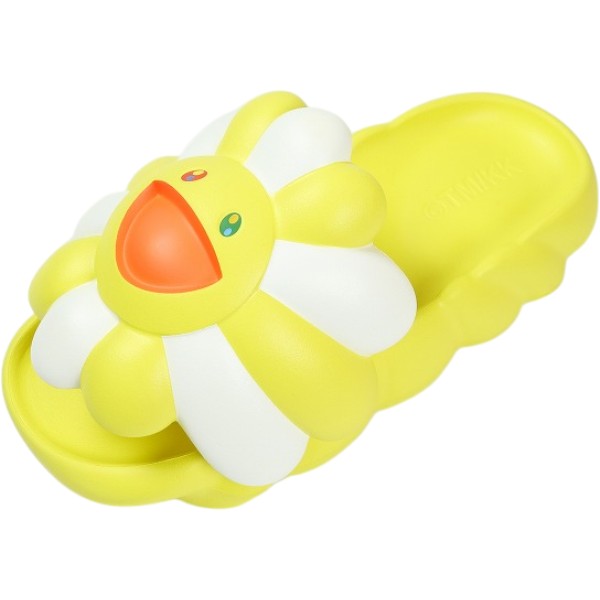 乐天商城 - 村上隆 ムラカミタカシ OHANA HATAKE OHANA FULL-BLOOM YELLOW/WHITE サンダル 黄白 Size 【27.0cm】 【新古品・未使用品】 30009600