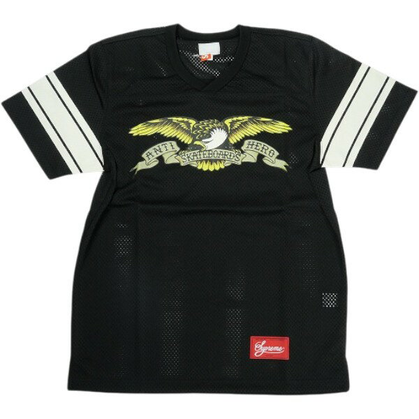 乐天商城 - SUPREME シュプリーム ×ANTIHERO 14SS Football Top Black フットボールトップ 黒 Size 【M】 【新古品・未使用品】 30009703